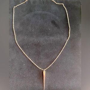 Melinda Maria Pyramid Pendant Necklace